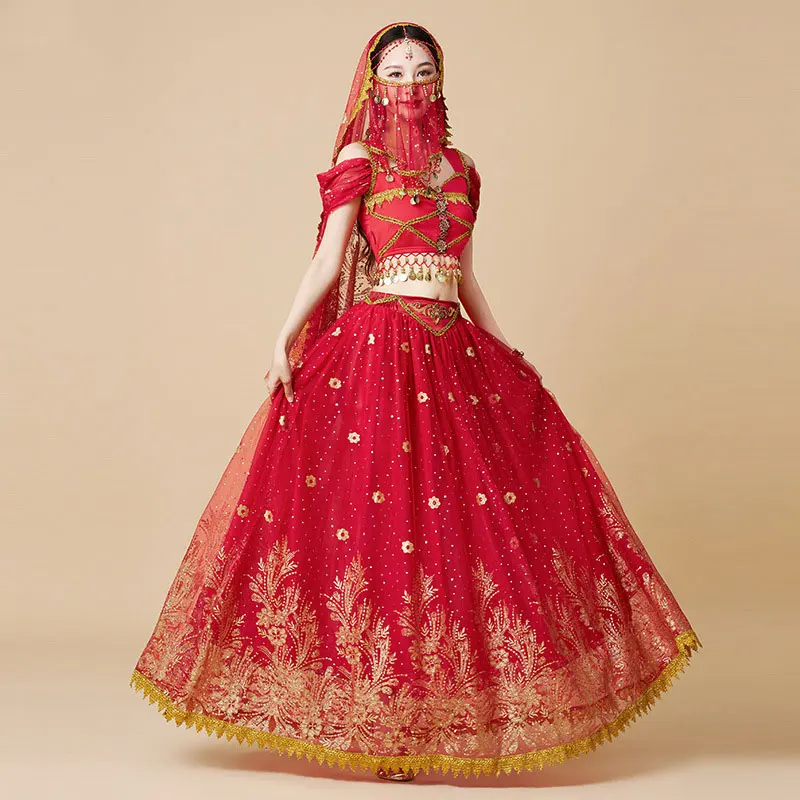 Ethnic Fashion India - Damski Festiwal Halloween Cosplay Top do