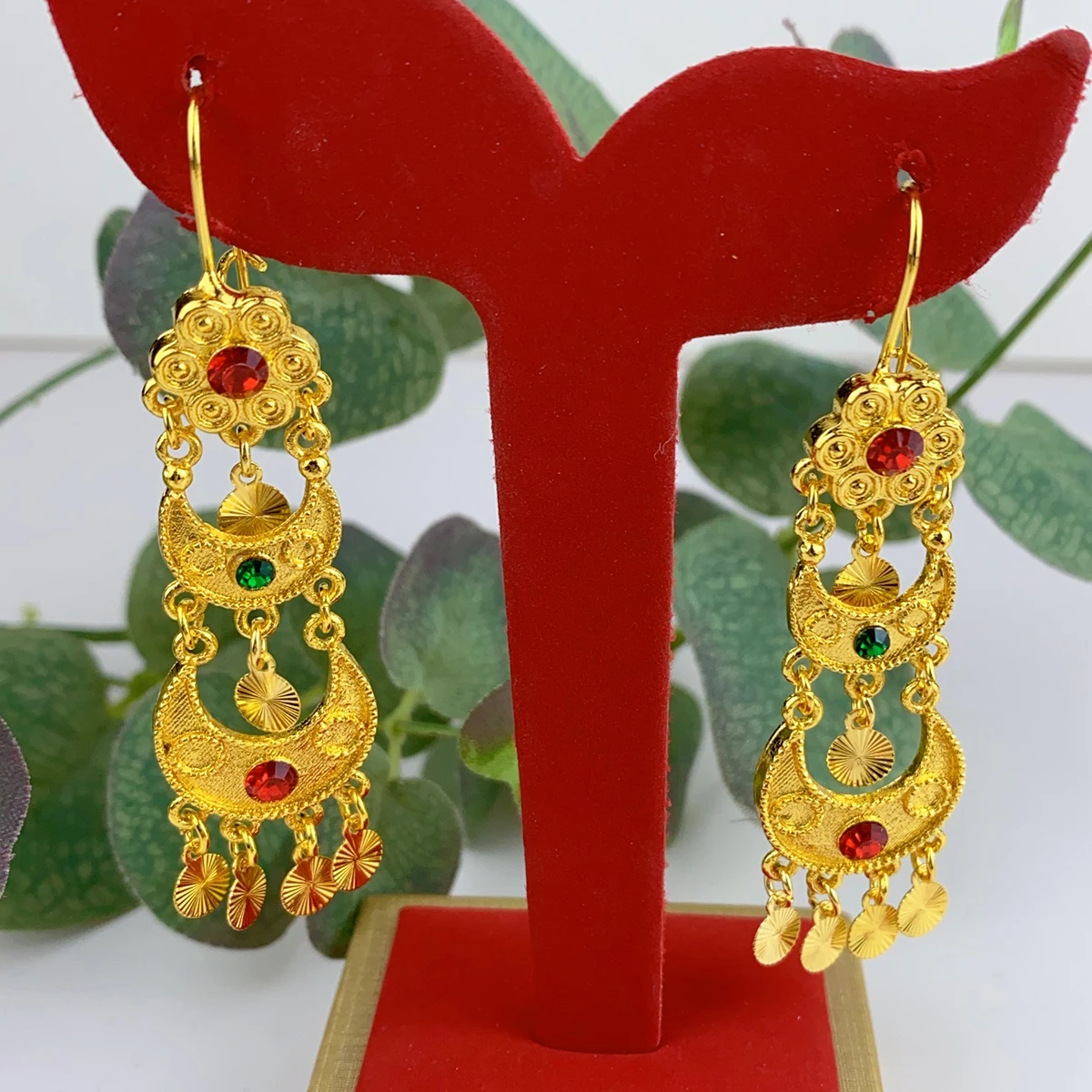 Indyjskie wiszące kolczyki biż – Ethnic Fashion India recenzja i cena