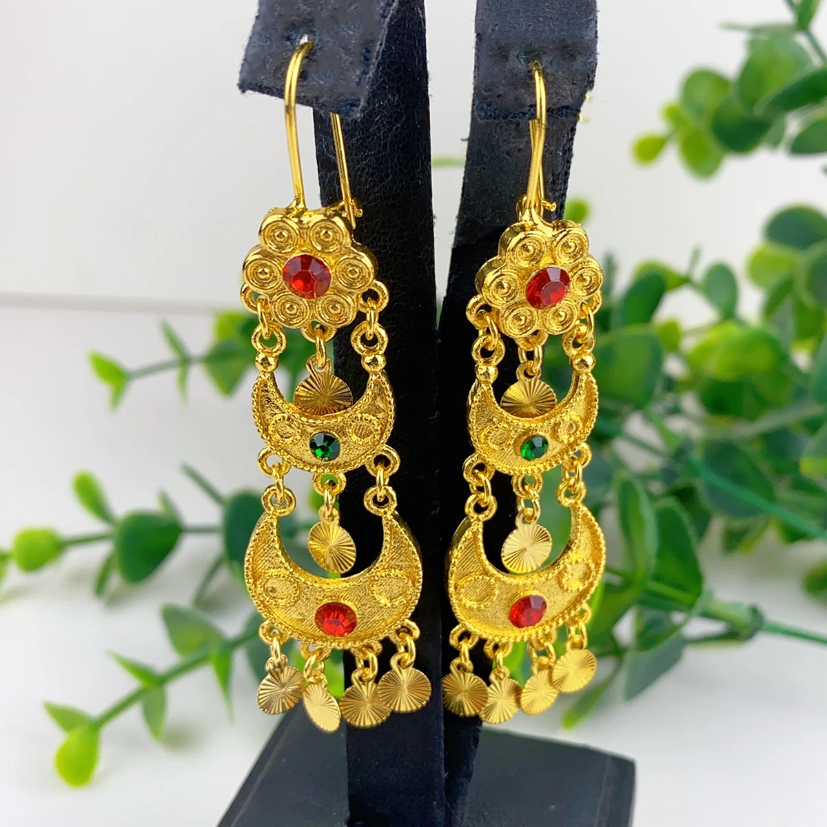 Indyjskie wiszące kolczyki biż – Ethnic Fashion India recenzja i cena