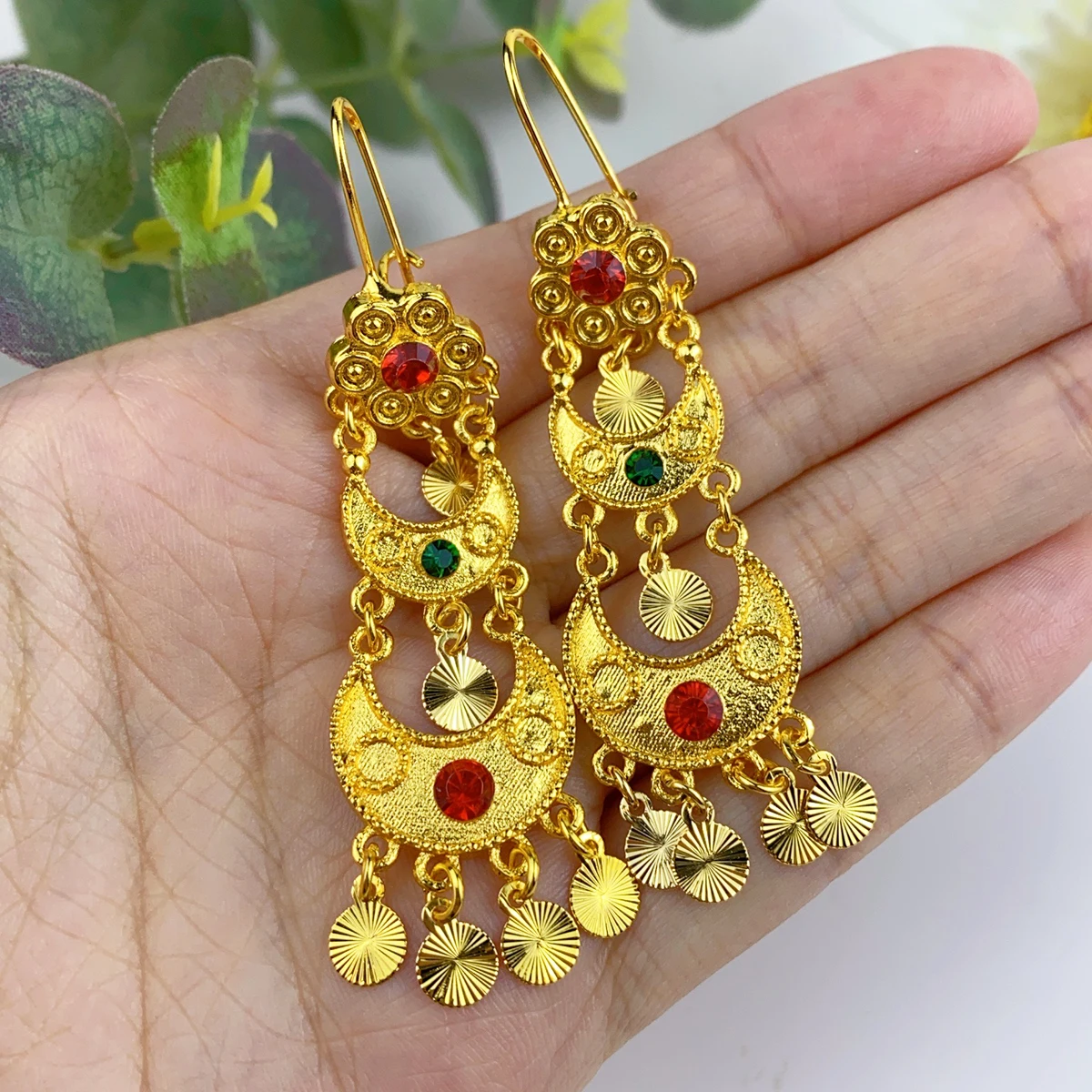 Indyjskie wiszące kolczyki biż – Ethnic Fashion India recenzja i cena