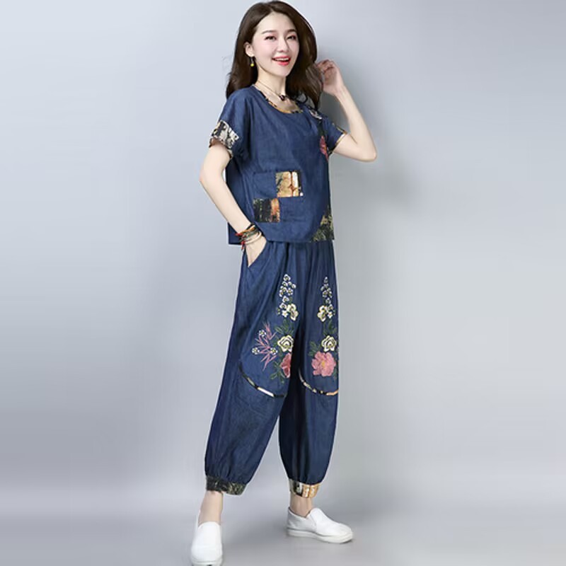 Damski komplet w stylu etniczn – New Ethnic Fashion recenzja i cena